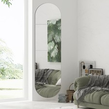4Tlg Wandspiegel Spiegel Groß Ganzkörperspiegel Türspiegel Klebespiegel Spiegel