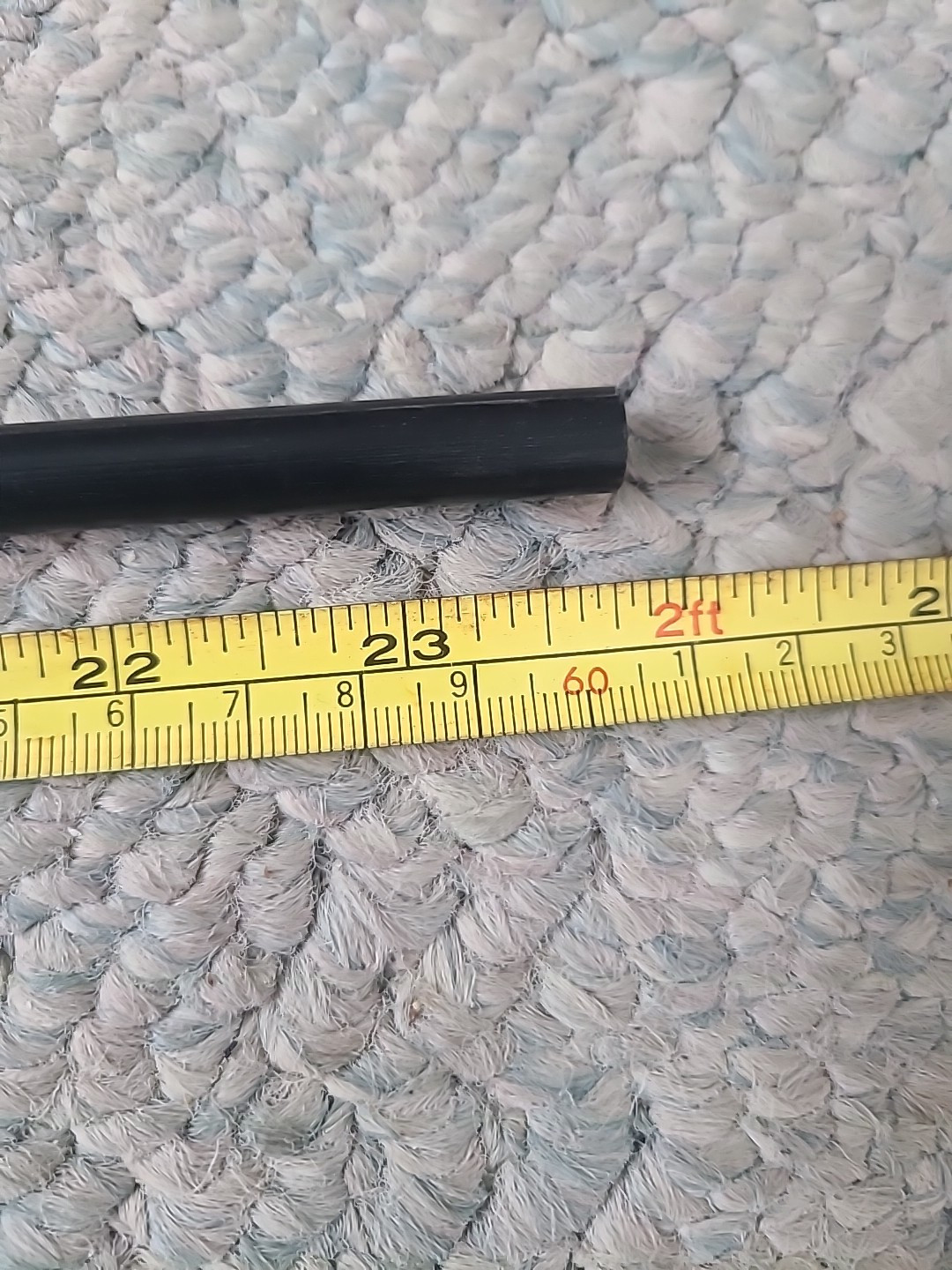 CVA Gamester Hawken Sidelock Muzzleloader 23 3/4" Synthetic Ramrod 