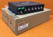 New Perfect Vision FiberSync Optical Receiver w/6 Individual Modules PVFS-R-6