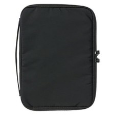 MUJI Black A5 Size Notebook Cover with Detachable Pencil Case NDD92A1S 