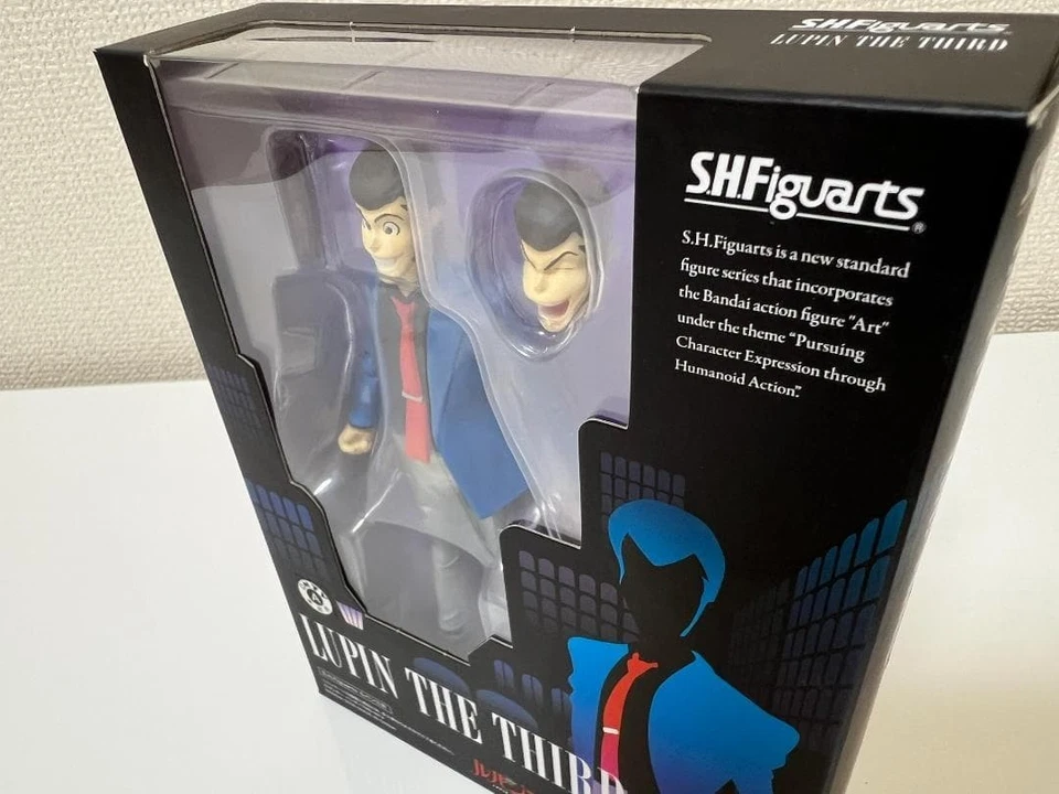 S.H.Figuarts Lupin the Third Lupin III Action Figure Bandai Japan Used - Image 4 of 4
