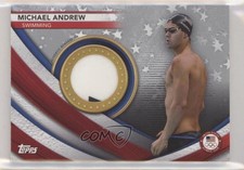 2021 US Olympic & Paralympic Team and Hopefuls Silver 99/99 Michael Andrew 0rc7