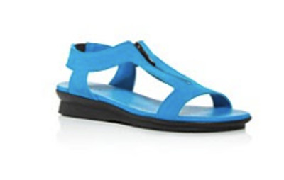 Arche Aurnaa Demi-Wedge Sandals Color: Nayati Blue FRANCE  10 US / 41 EU