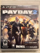 Payday 2 Sony PlayStation 3 Complete Game with Manual Tested Working Great Cond