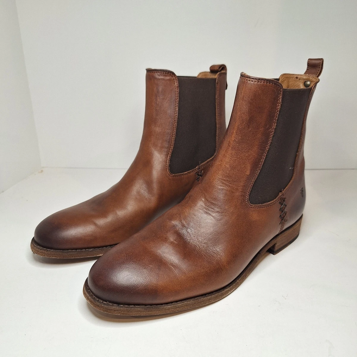 Frye Womens Size 9.5 B Melissa
Brown Leather Slip On Chelsea B... Frye boots hot melissa chelsea - Official Online Store main image 3