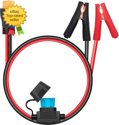 XT60 to Alligator Clip Cable 10AWG Quick Release Adapter 2FT Extension Wire Sets