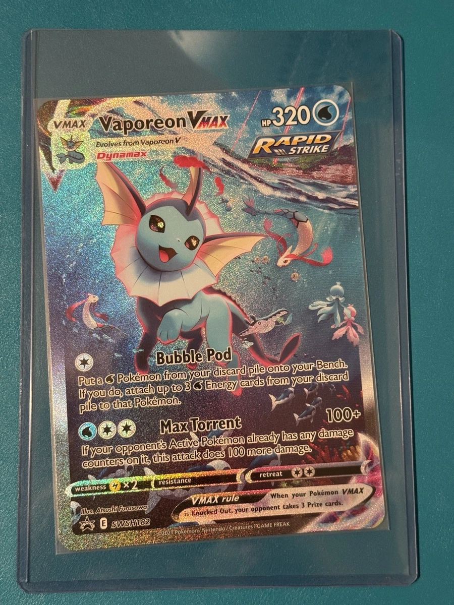 Vaporeon VMAX Pokémon TCG Cards for sale | eBay
