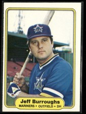 1982 Fleer #506 Jeff Burroughs