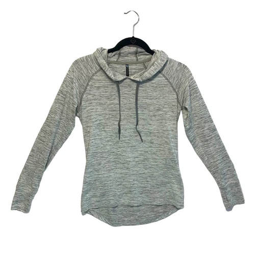 VETEMENTS Kuhl Vara Pullover Coulisse Tempo Libero Felpa con Cappuccio Donna Taglia XS Grigio Minimalista