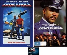 US Air Force Double Feature IRON EAGLE One 1 & IRON EAGLE 2 Two DVD Set New