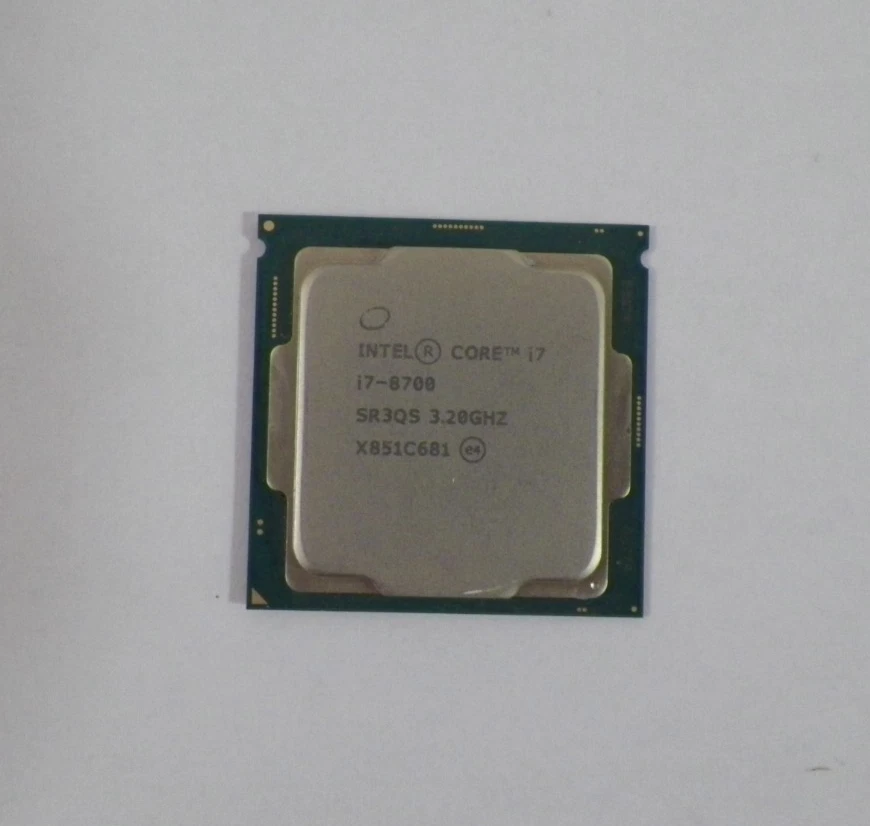 Intel Core i7-8700 Processor Model Computer Processors (CPUs) for
