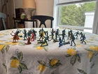 Vintage Marx Toys Soldiers Assorted Figures