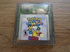 Pokemon Puzzle Challenge Authentic! Nintendo Game Boy Color works, saves too!