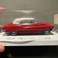 Solido 1950 Red Buick Super #4512 die-cast Toy Car 1:43 scale