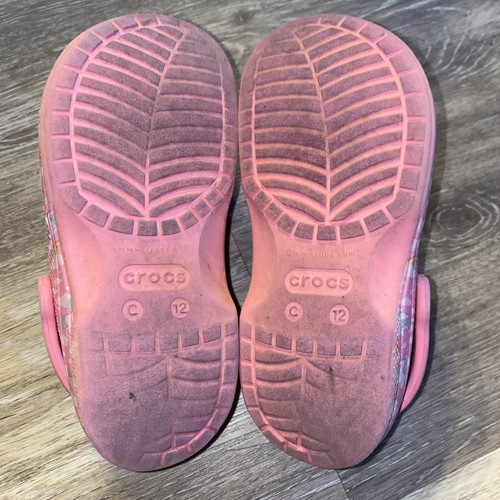 Crocs Baya Graphic Tie-Dye Clog Pink Lemonade Size: C12 - Foto 9 di 9