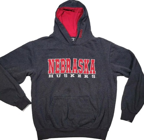 Stadium Athletics Mens Large Nebraska Huskers Long Sleeve Hoodie - Picture 1 of 5