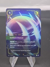 Defiant Dance 196/221 Epic Foil Spiritforged Riftbound English League of Legends — live eBay listing