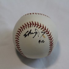 SHINGO TAKATSU Autographed Rawlings MLB Baseball, Chicago White Sox