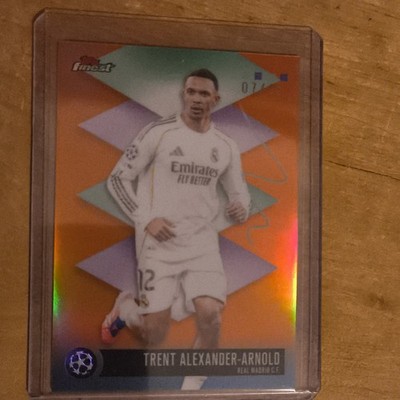Trent Alexander-Arnold Topps Finest Real Madrid UEFA Champions League #576 /15