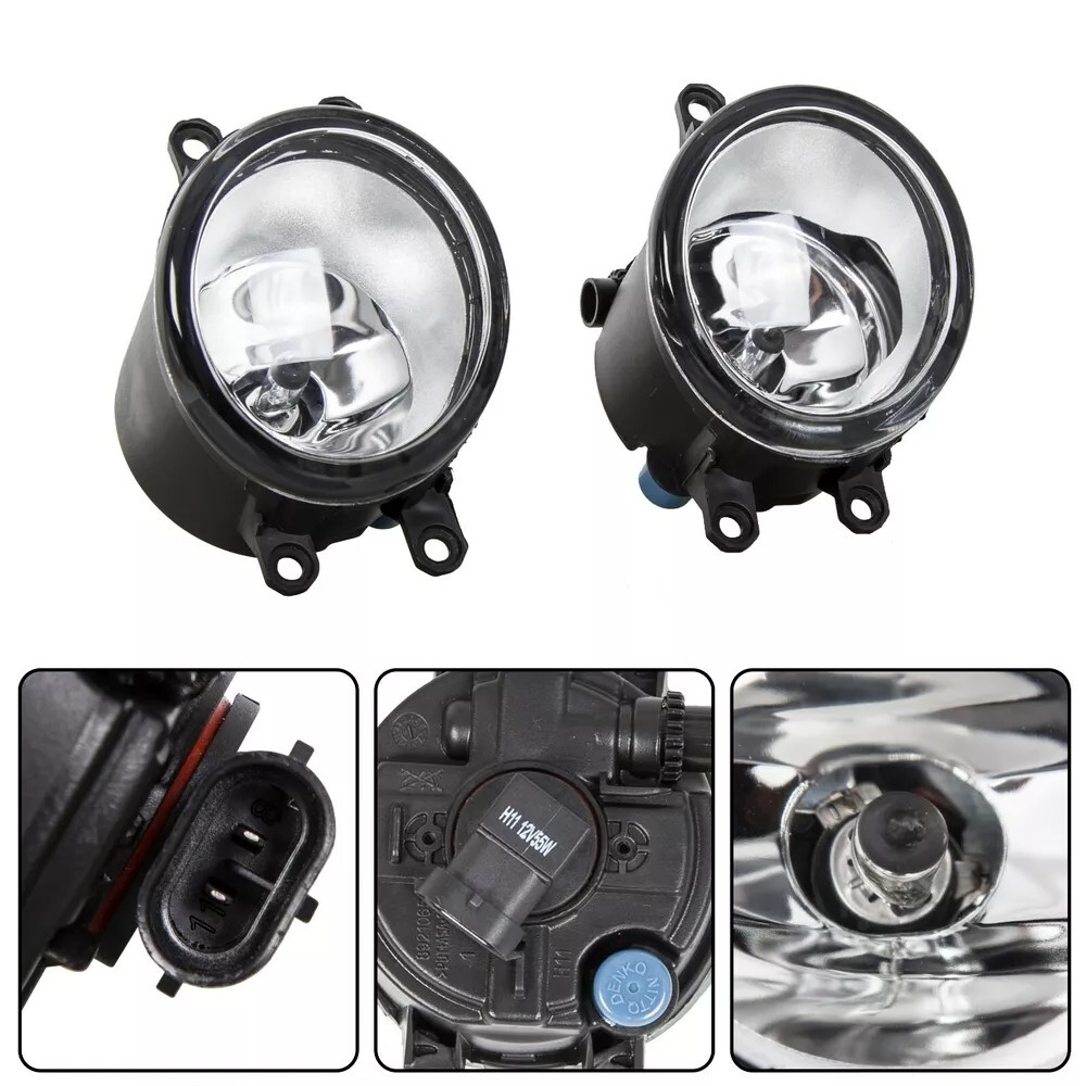 New Pair Fog Lights Lamp Left Right RH LH Side For Toyota Camry Yaris Lexus RAV4