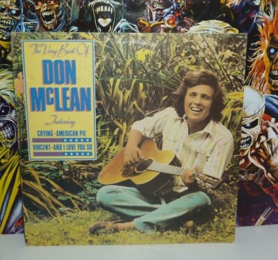 DON MCLEAN Very Best Of original 1980 vinyl LP
