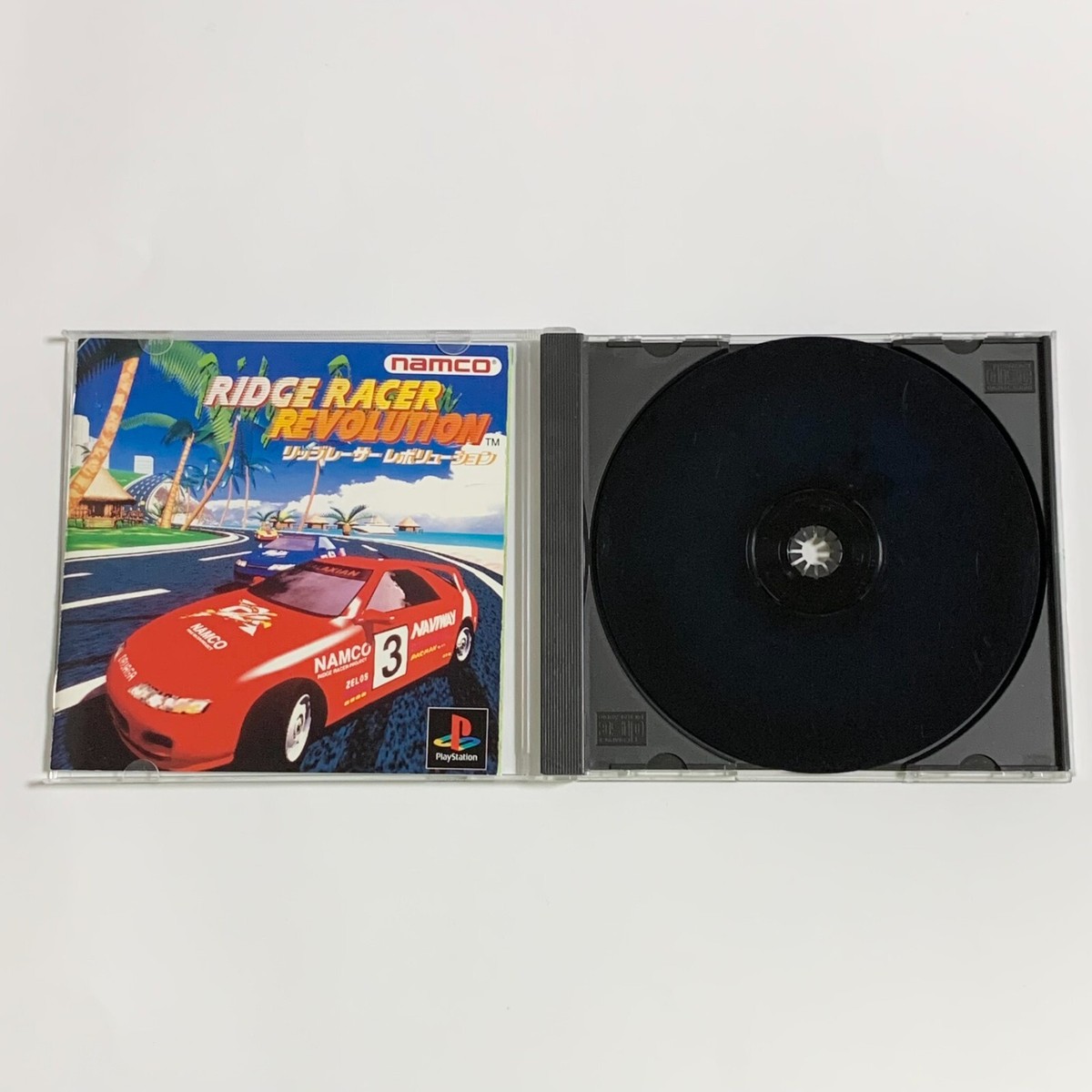 LOT of 3 Ridge Racer & Revolution & Type 4 Sony PlayStation 1 PS1