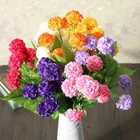 Artificial Flowers Silk Fake Plants UV Resistant Home In/Outdoor Garden Decor