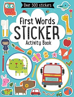 First Words Sticker Book (First Wor..., Make Believe Id