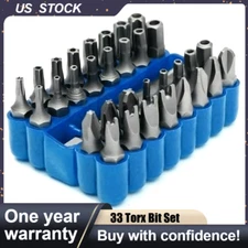 33 Torx Bit Set Tamper Proof Security Torq Hex Star Spanner GOYOJO Screwdriver
