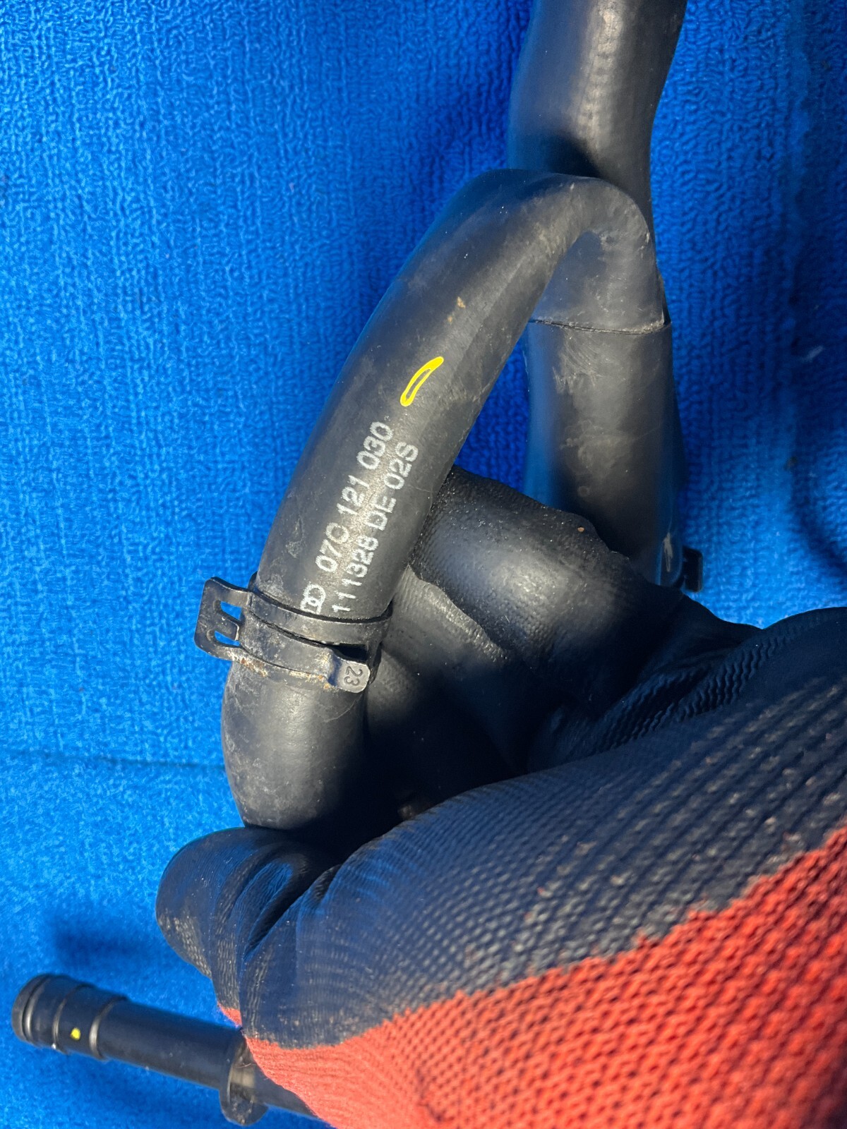 2006 - 2010 BENTLEY CONTINENTAL GTC COOLANT WATER HOSE TUBE PIPI SET OEM