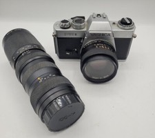 Yashica FR II 35mm Film SLR Camera - LENSE INCLUDED- UNTESTED