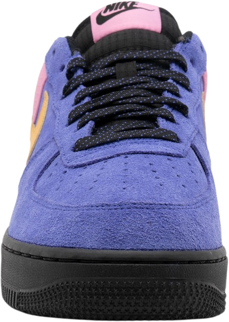 Nike Air Force 1 LV8 2 Big Kids' Shoes Black-Persian Violet-Pollen Rise  cn5710-001