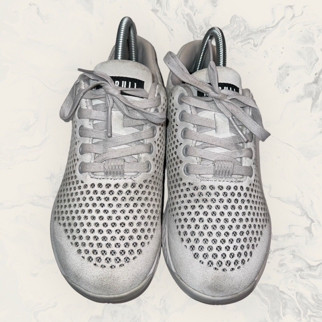 NOBULL Perforated Suede Steel Gray Trainers Crossfit Shoes  display picture 2