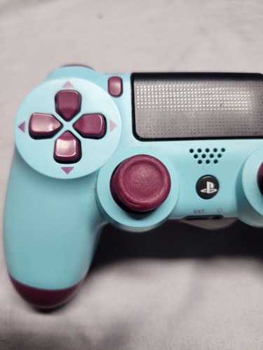 Sony DualShock 4 Wireless Controller for PS4 - Berry Blue Tested Works See Desc - Picture 18 of 19