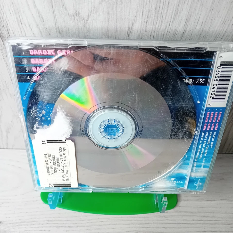 AQUA BARBIE GIRL CD - RARE RETRO MUSIC - Image 3 of 4