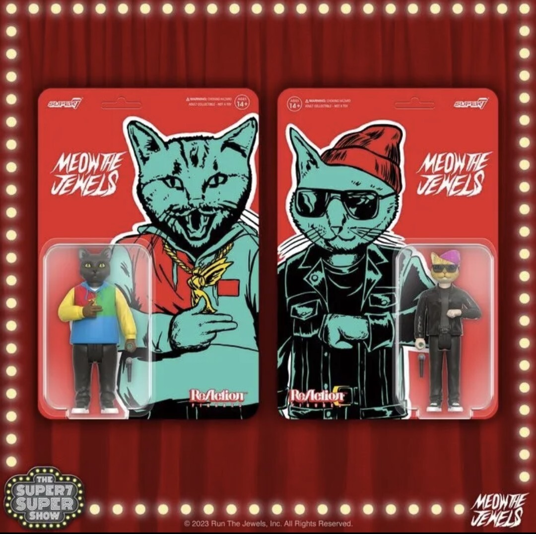 2023 Super7 - Run the Jewels - Meow the Jewels - Reaction
