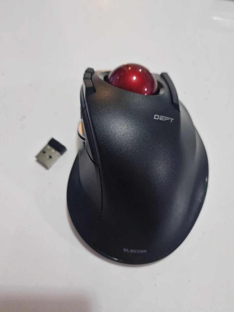 ELECOM trackball mouse M DT2DR BK G 5 buttons eBay