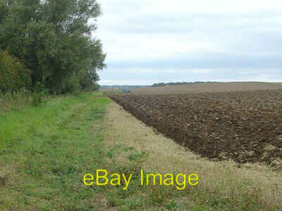 Foto 6x4 neues gepflügtes Land in der Nähe von Sweet Hills Farm Kirton in Lindsey Itap c2007