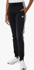 Adidas Women  s Fleece Jogger Pants - Classic 3-Stripes Design GM5511 