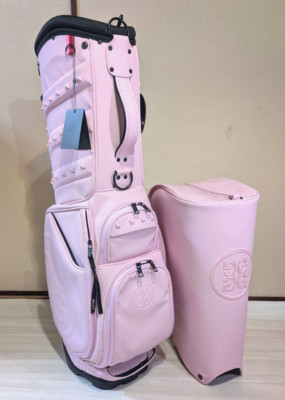 G Fore Golf Caddy Bag Stand-up Bag Pink with Hood Cover | eBay