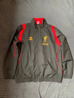 LIVERPOOL TRAINING FOOTBALL SOCCER JACKET WARRIOR sz 2XL MEN'S