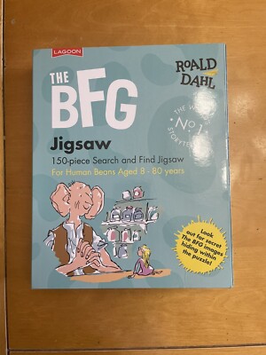 THE BFG PUZZLE ROALD DAHL - 150 TEILE SUCHEN & FINDEN NACH MENSCHLICHEN BOHNEN IM ALTER VON 8 - 80 JAHREN