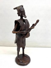 ❖0024❖ Collectible antique African Mali Dogon ritual bronze artifact figurine