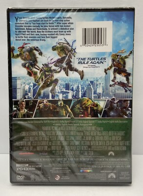 Teenage Mutant Ninja Turtles: Out of the Shadows DVD New Sealed