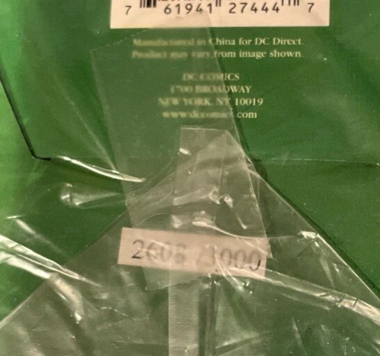 Jade Women of the DC Universe Mini Bust #2608/3000 DC Direct 2008 - Image 3 of 3