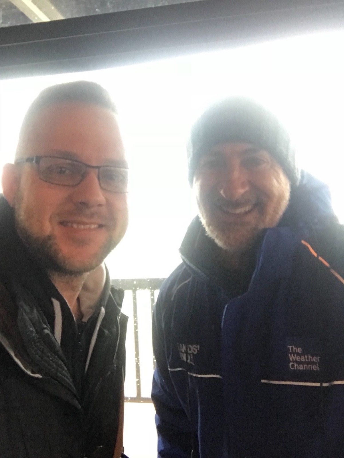 Jim Cantore signed 8x10 w/ exact proof The Weather Channel Jen Carfagno  News | eBay