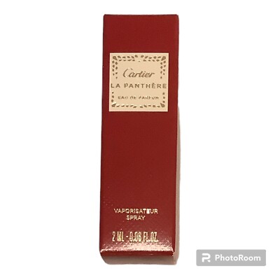 CARTIER La Panthere eau de parfum EDP spray SAMPLE 2ml 0.06oz New!