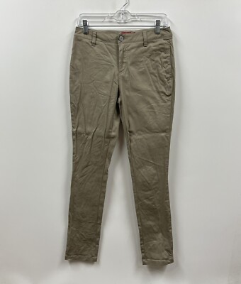 Dickies Work Chino Womens 5/27 Beige Slim Fit Pants Ladies 29x32