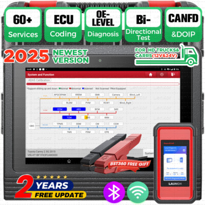 Launch X431 PRO3S+ SmartLink HD V+ HD3 Heavy Duty Truck Car Diagnostic Tool TPMS