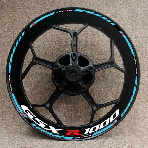For Suzuki GSXR1000 motorcycle Wheel Hub Rim Decorative Decal Reflective Sticker - Picture 14 of 23